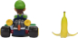 Preview: Nintendo MARIOKART Spin Out Kart "Luigi" mit Banane